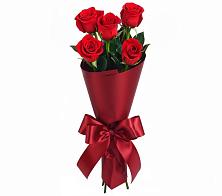 Букет 5 Красных роз Эдлесс Лав #REPLACE_PRED# Поселок дома отдыха Успенское