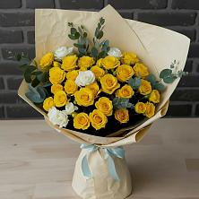 Букет цветов из:  Розы в Поселок дома отдыха Успенское
