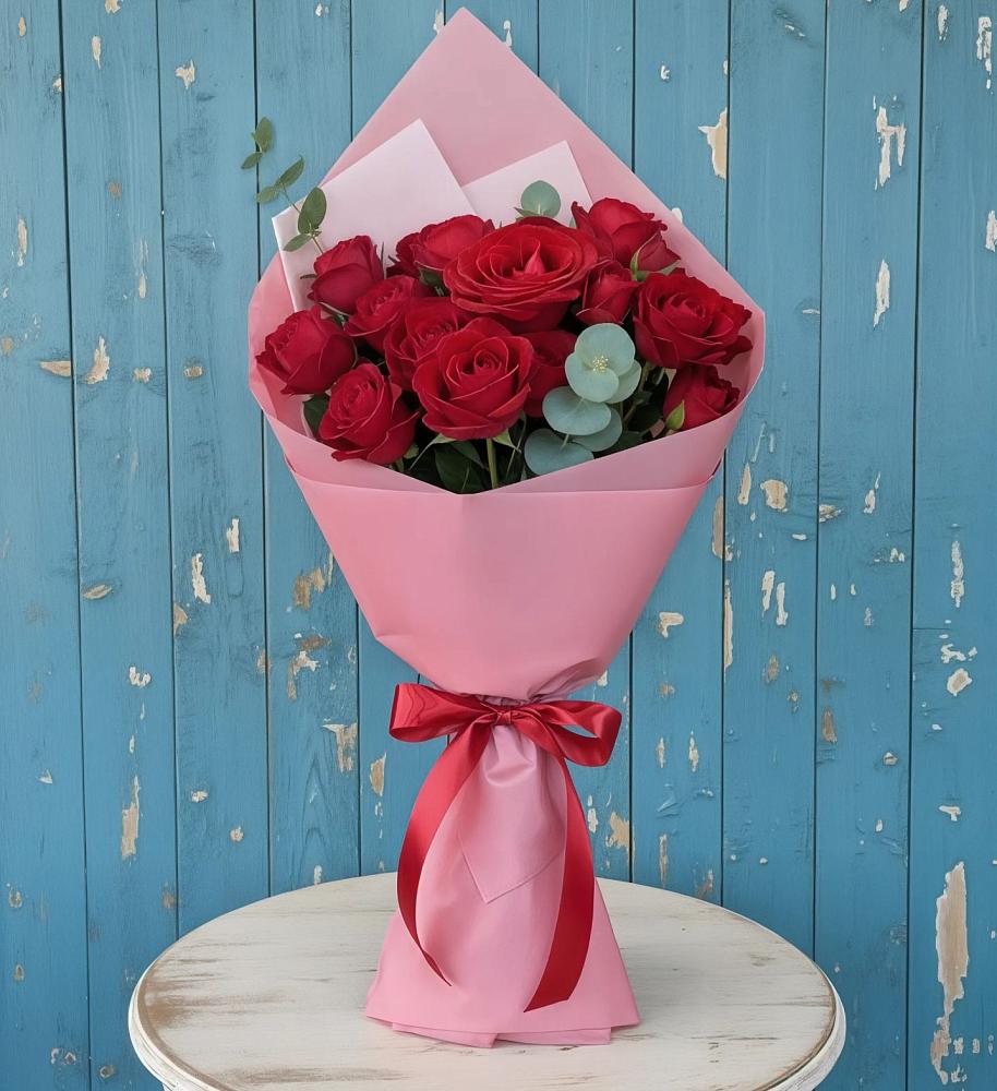 Букет цветов из: Розы в Поселок дома отдыха Успенское