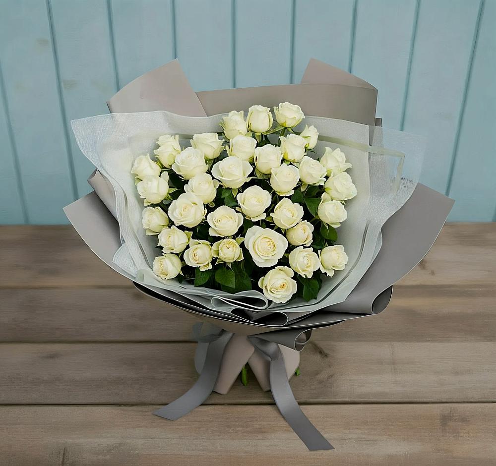 Букет Белоснежная нежность в Поселок дома отдыха Успенское
