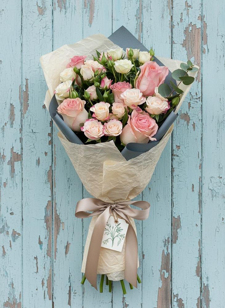 Букет цветов из: Розы в Поселок дома отдыха Успенское