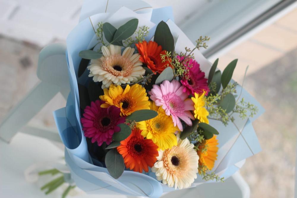 Букет цветов из: Герберы в Поселок дома отдыха Успенское