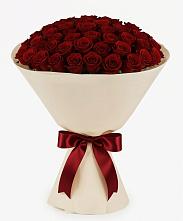 Букет 101 Бордовая роза Блэк Бакарра #REPLACE_PRED# Поселок дома отдыха Успенское