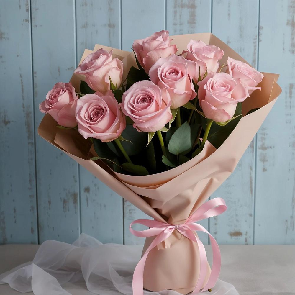 Букет цветов из: Розы в Поселок дома отдыха Успенское