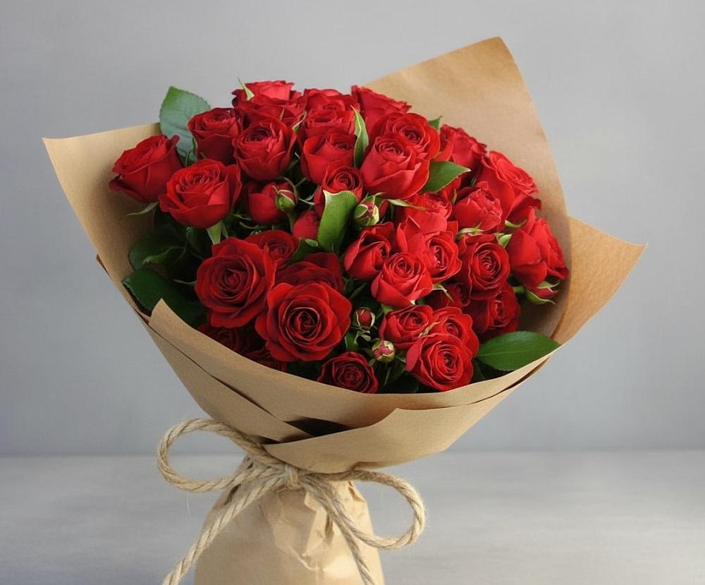 Букет Любовный роман в Поселок дома отдыха Успенское