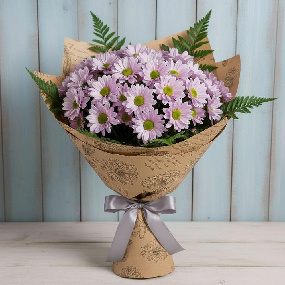 Букет цветов из: Хризантемы в Поселок дома отдыха Успенское