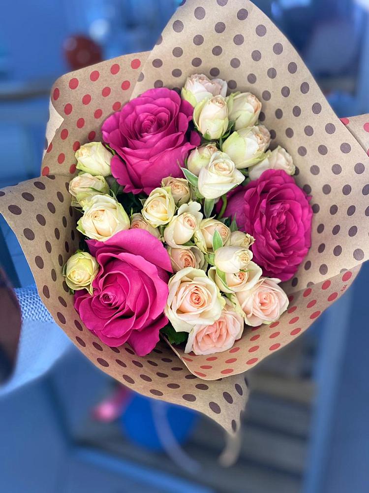 Букет цветов из: Розы в Поселок дома отдыха Успенское