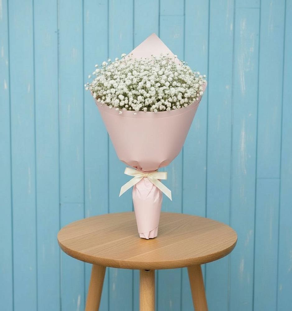 Букет цветов из: Гипсофила в Поселок дома отдыха Успенское