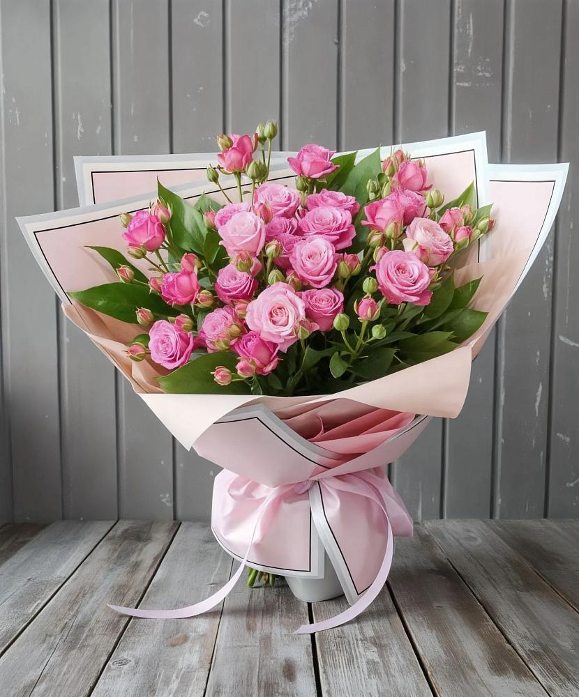 Букет Розовый кустик в Поселок дома отдыха Успенское