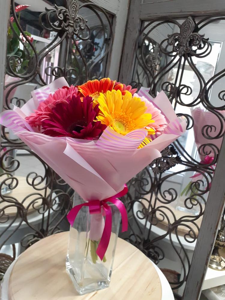 Букет цветов из: Герберы в Поселок дома отдыха Успенское