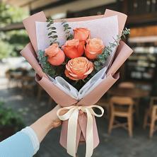 Букет цветов из:  Розы в Поселок дома отдыха Успенское