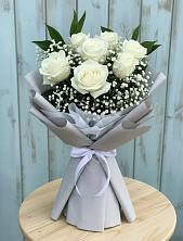 Букет цветов из:  Розы в Поселок дома отдыха Успенское