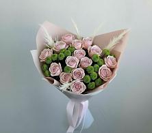 Букет цветов из:  Розы и Хризантемы #REPLACE_PRED# Поселок дома отдыха Успенское