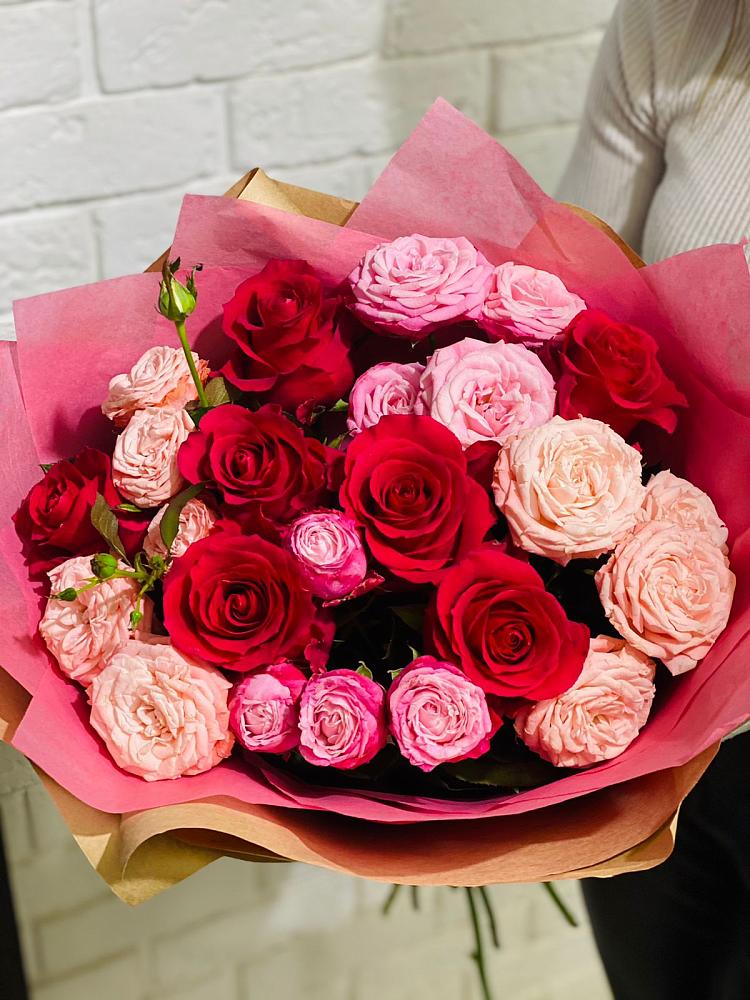 Букет цветов из: Розы в Поселок дома отдыха Успенское