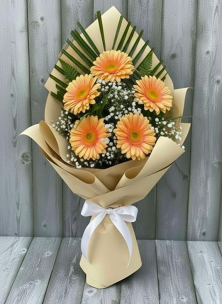 Букет цветов из: Герберы в Поселок дома отдыха Успенское