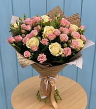 Букет цветов из:  Розы #REPLACE_PRED# Поселок дома отдыха Успенское