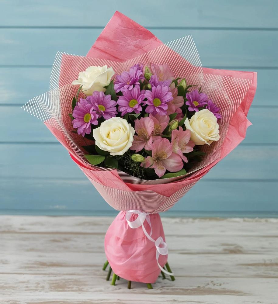 Букет цветов из: Герберы в Поселок дома отдыха Успенское