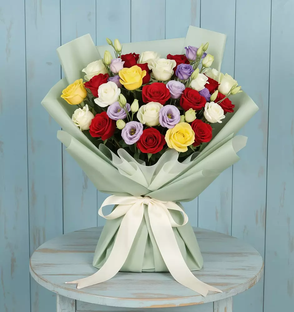 Букет цветов из: Розы в Поселок дома отдыха Успенское