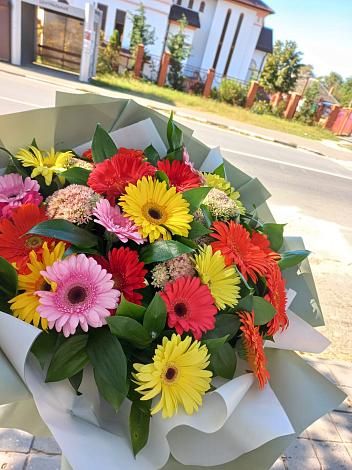 Букет цветов из: Герберы в Поселок дома отдыха Успенское