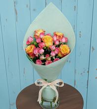 Букет цветов из:  Розы #REPLACE_PRED# Поселок дома отдыха Успенское