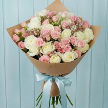 Букет цветов из:  Розы в Поселок дома отдыха Успенское